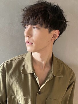 パーク(PARK) 【PARK】メンズマッシュショート×ナチュラルスパイラルパーマ