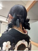 袴/卒業式/小学生/大学生/専門学生/卒業式/ヘアセット