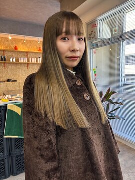 ジュール(JOULE'S) ベージュカラー/ケアブリーチ/ブラウン/ダブルカラー