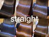 Premium艶髪ストレート(縮毛矯正)+カット+超音波3stepTR+MB ￥20900