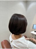 オーガニックカラー＋カット(白髪染め)