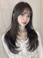 オリンテ バイ レシッド 表参道(orente by rcid)&nbsp;髪質改善顔周りワイドバング大人イメチェン美髪ミディアムボブ