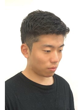 銀座マツナガ 神田店 ナチュラルカット 形状記憶パーマ アイロン