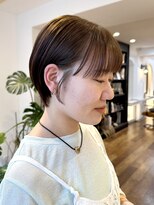 シアン ヘア デザイン(cyan hair design) 【cyan】丸みショート
