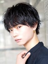 ライラ(Lyla)&nbsp;［salonLyla］黒髪ソフトフェザーマッシュ