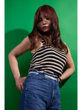 アンアタッシュ(UNE ATTACHE) 陽にほどける、モーヴピンクレイヤー◎柔らかな動きのレイヤー