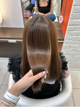 ルージュ 目白台店(ROUGE) 髪質改善/縮毛矯正×ロング【目白台/護国寺駅】