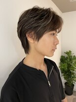 リリット(ReLit) ハイライトレイヤーカットグレージュベージュショート髪質改善