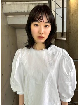 スクリーンギンザメゾン 銀座(SCREEN GINZA MAISON.) 黒髪カタログ/クラゲヘアー/オリーブ/銀座