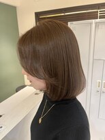 サラジュ 梅田店(SARAJU)&nbsp;saraju ヤスキ　ブラウンベージュ　ボブ