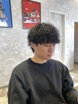 ステレオ ヘアデザイン 安城店(STEREO HAIR DESIGN) シャドウパーマ×強め（11月）