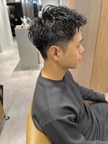 ソウス(SOURCE)&nbsp;王道刈り上げパーマ　植木涼太