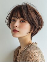 ロディーナコク 大口 新子安(rodina.coc)&nbsp;着物ヘア/ダークアッシュ/ミディアムレイヤーカット/大口子安