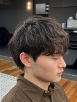 ザデイトウキョウ 表参道 青山(THE DAY TOKYO) MEN’S/波巻きツイストスパイラル/リバースセンターパート