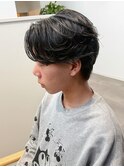 毛流れセンターパート/フェザーショート/ニュアンスパーマ