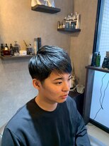 トニコ(toniko)&nbsp;マッシュショート×ツーブロック×刈り上げ×アイロンパーマ