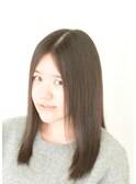 ツヤ感重視！！ストレート！！