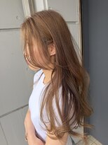 ソアロ(SOARO)&nbsp;ナチュラルベージュカラー×ローレイヤースタイル