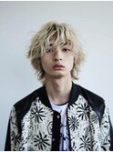 130. ダウンバング/ニュアンスウルフ/メンズパーマ