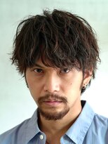 フィフス 札幌大通(fifth)&nbsp;無造作シャドウパーマの王道センターパートスタイル◎