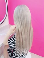 ロサ ファイブヘアー(Rosa..5Hair)&nbsp;組み合わせが可愛い！ホワイト×シルバーローライト！