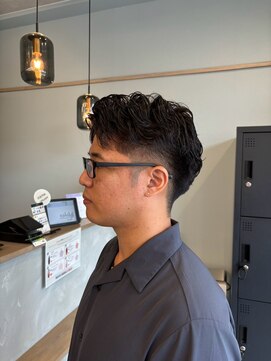 MEN'S soleil 大宮さいたま新都心【メンズソレイユ】MEN'Sパーマ/MEN'Sカット/メンズ ニュアンスウルフ スペインカール さいたま新都心