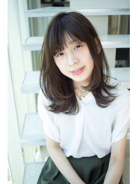 リコ ヘアアンドリラクゼーション 一宮店(LICO HAIR&RELAXATION) LICO HAIR&RELAXZATION一宮店　ふんわりレイヤーミディアム