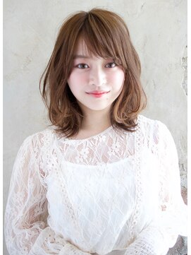 アフロート ルヴア(AFLOAT RUVUA) AFLOAT RUVUA高橋京佳の『ふんわりミディのMIX巻き』