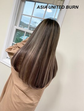 エイジア ユナイテッド バーン(ASIA UNITED BURN) ◆ASIA◆ highlight color