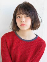 柔らか動きのあるボブ