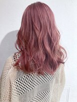 アルバム 銀座(ALBUM GINZA)&nbsp;ベイビーピンク_フリンジウェーブココアブラウン_ba298503