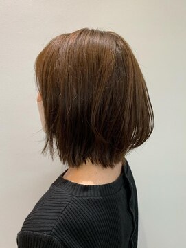 ヘアーアンドスパ フェリーチェ ミチ 野田屋町店(HAIR&SPA felice MICHI) 【feliceMICHI平田雅美】外ハネナチュラルミディアム