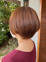 ヘア プロデュース キュオン(hair produce CUEON.) 丸みシルエットのショートヘア