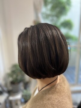 ツムグ 代官山店(TUMUGU) 30代40代50代/白髪ぼかしハイライト/白髪染め/マッシュ