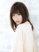 オレロ 国立(olelo)&nbsp;大人ガーリー/似合わせカット/リバースセンターパート/国立