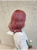 #ピンクカラー#髪質改善#美髪#艶髪#韓国【Zina札幌大通】