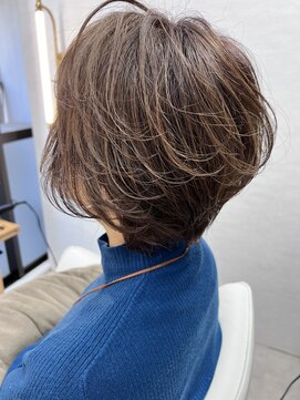 エフェクト(EFFECT hair care & Spa) ハイライトミセスミディアムショート