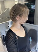 似合わせカット×ハイトーンカラー×ホワイトベージュ15