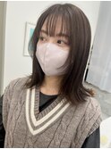 透け感 ヘーゼルベージュカラー