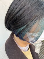 ヘアー カーム 鹿島田店(HAIR CALM) 脱白髪インナーカラーグレージュヘルシースタイル