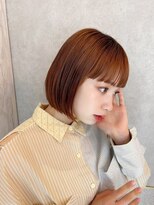 シーシンジュク 新宿南口(Sea shinjuku)&nbsp;ショートボブ×チョコレートカラー【髪質改善/新宿/大人ガーリー