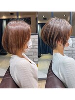 アンド ストーリーズ(&STORIES)&nbsp;大人可愛い小顔ひし形クビレ丸み/20代/30代/40代/ショート/ボブ