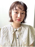 【December】就活カラー×ブリーチなし透明感グレージュカラー◎