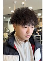 サロン ド ロイ(Salon de Roi)&nbsp;ツイストスパイラル神戸マッシュパーマゆるツイスト関西三宮