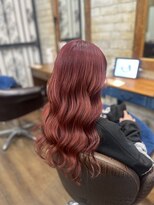 美容室ポール 西葛西店(PAUL)&nbsp;エアリーロング　ピンクブラウン