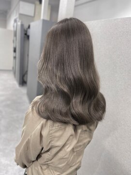 スラッシュ(SLASH) 髪質改善/グレージュ/透明感カラー/ナチュラル/