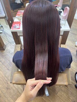 ヘアリゾート リノ(Hair resort Lino) 暖色カラー+ミネコラトリートメント