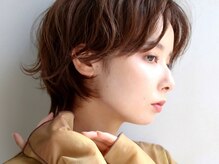 ショートヘア×パーマ×ヘアカラー