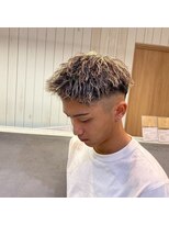 メンズバイココテラス 豊中(men's by cocoterace) ツイスパ/メッシュ/メンズカット/ホワイトメッシュ