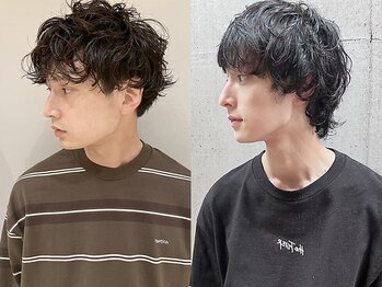 ジェノ(JENO by apish)の写真/抜け感ある、とにかくお洒落なメンズパーマするならここ[ツイスパ/波巻き/ニュアンスパーマ/カルマ/癖毛風]